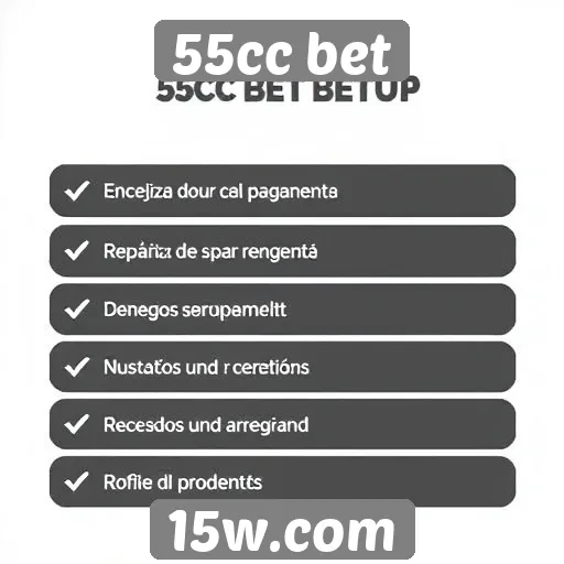 Métodos de pagamento aceitos no 55cc bet